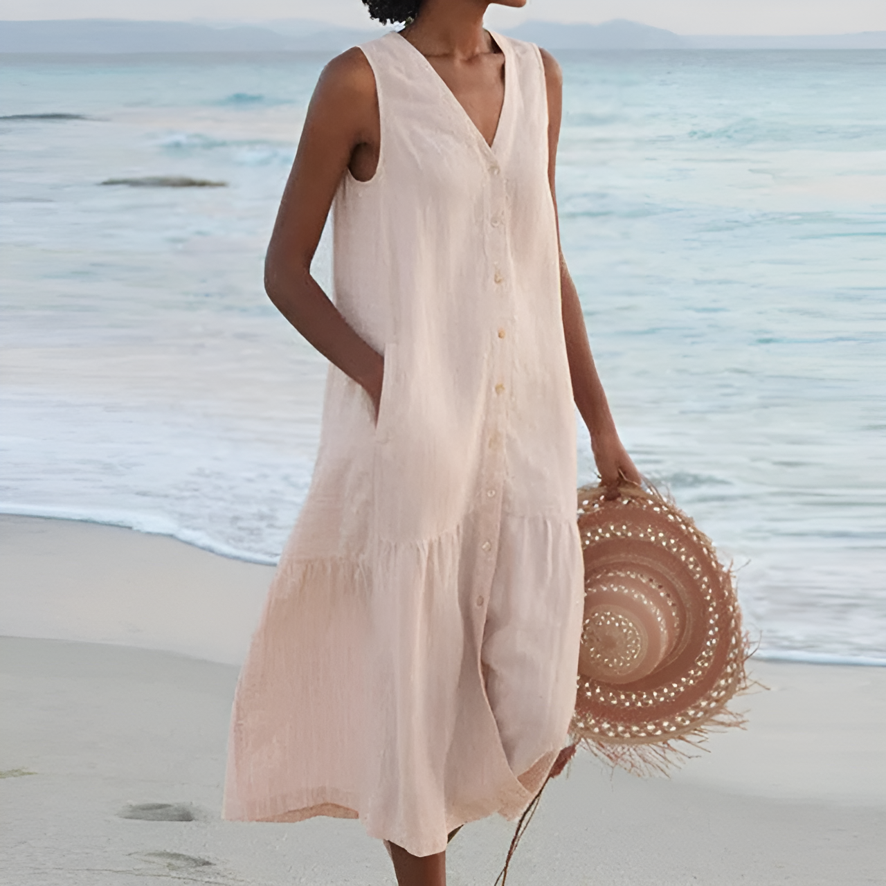 Amira - Summer V-Neck Dress
