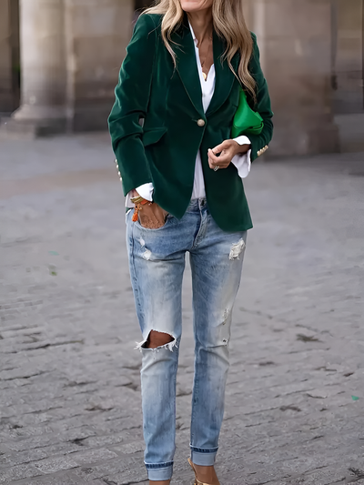 Caterina - Classic Tailored Blazer