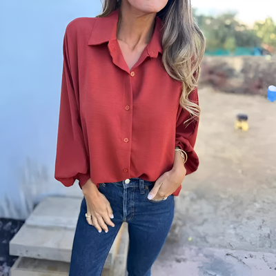 Nina – Elegant Oversized Blouse