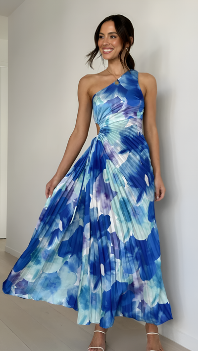 Sienna - Elegant Cut-Out Maxi Dress