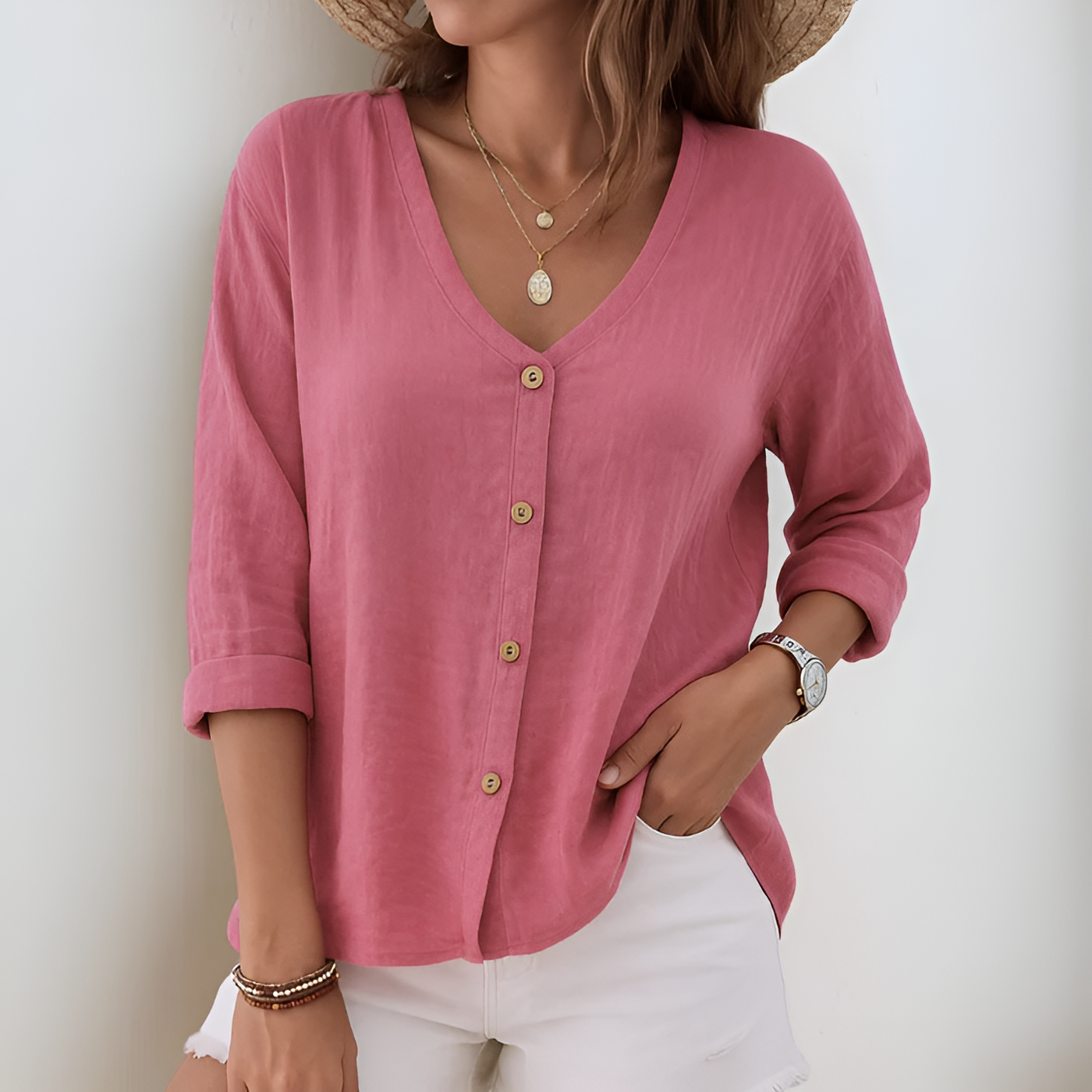 Maria - Stylish Casual Blouse