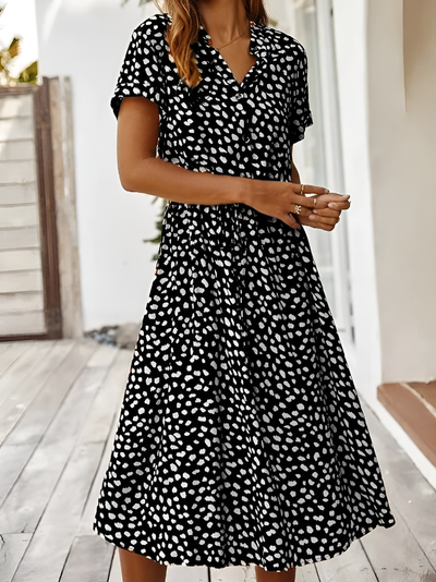 Savannah - Spotted Comfort Dress