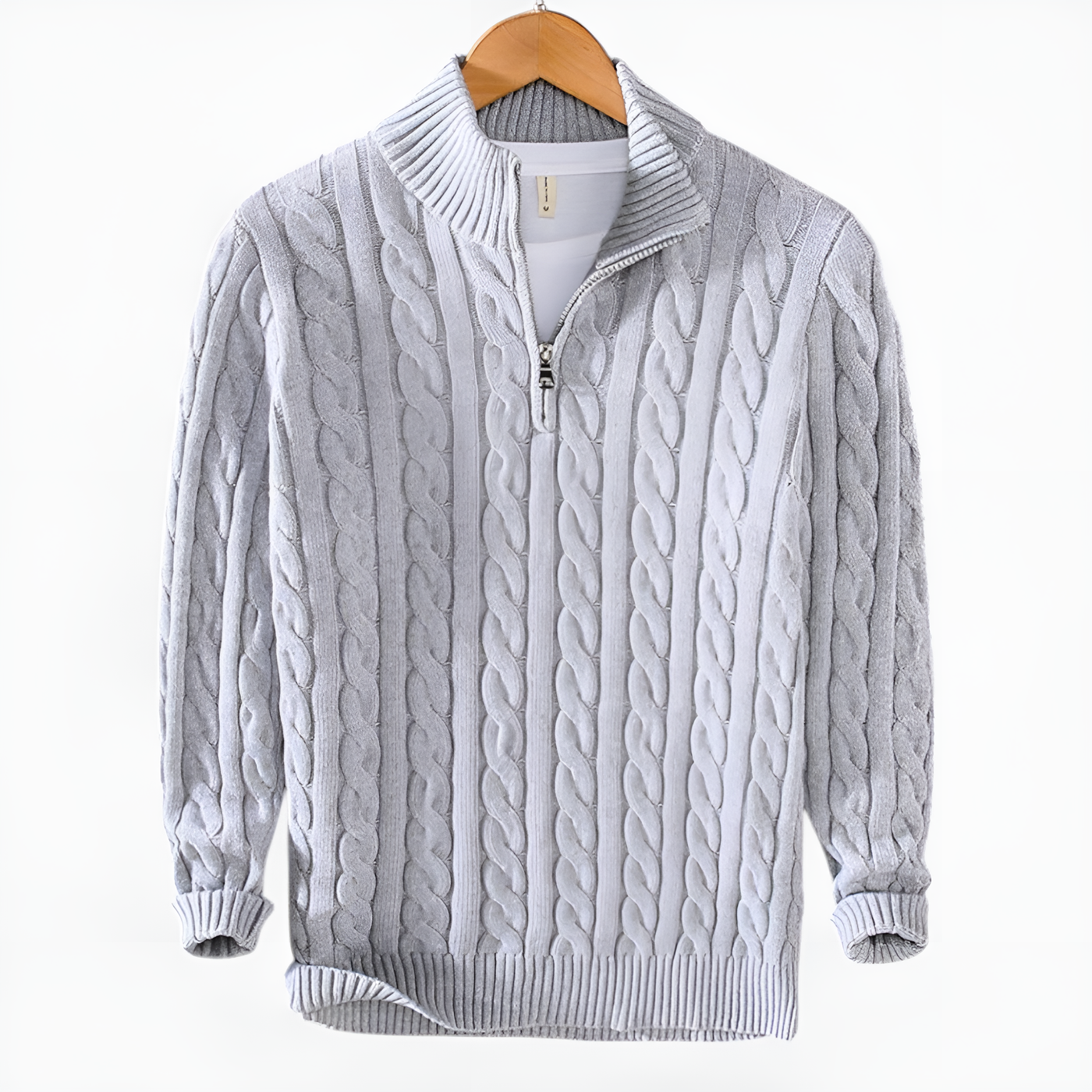 Owen - Premium Knit Sweater with Zipper