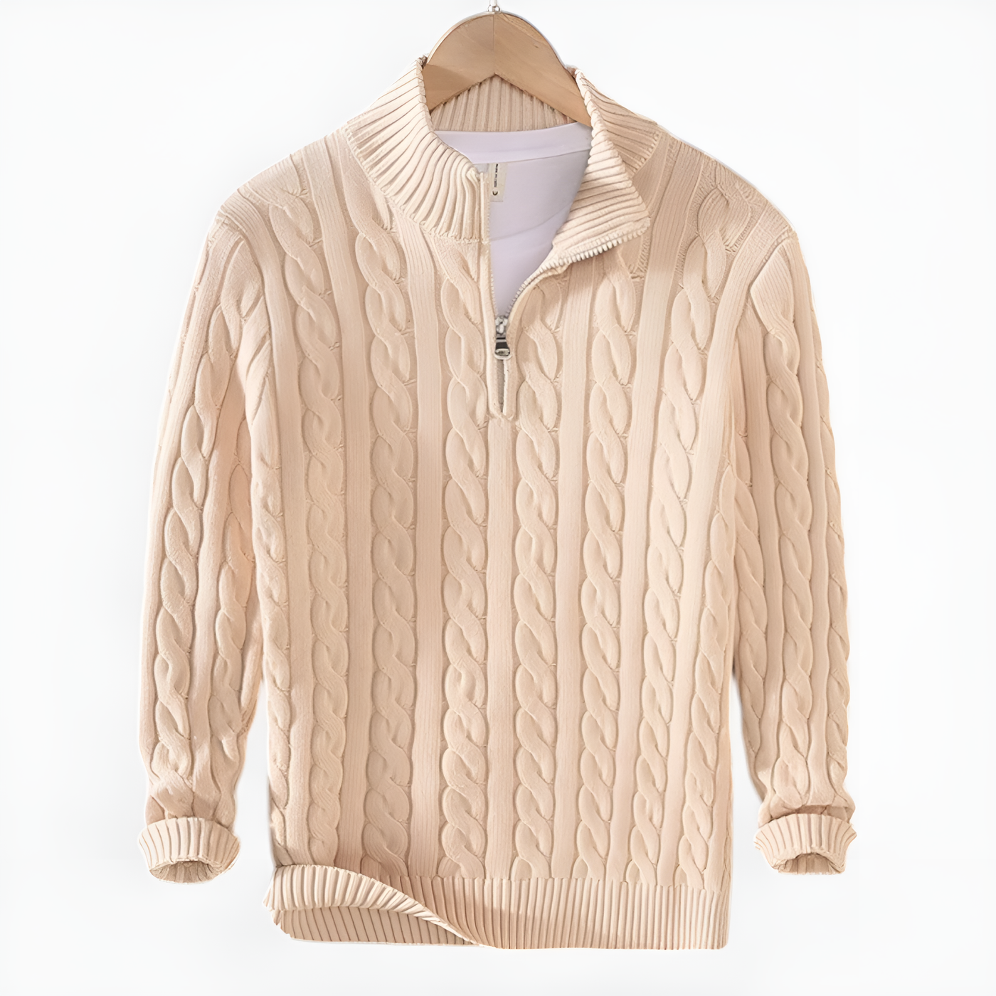 Owen - Premium Knit Sweater with Zipper