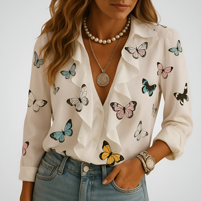 Angela – Elegant Summer Blouse