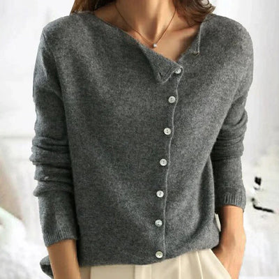 Cleo - Soft Buttoned Cardigan