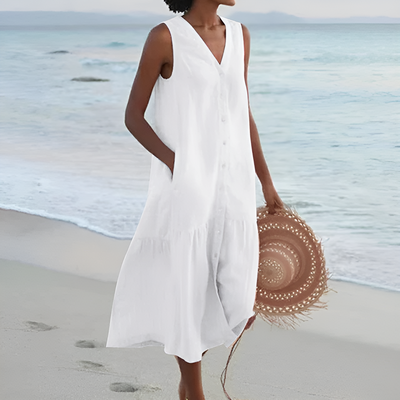 Amira - Summer V-Neck Dress