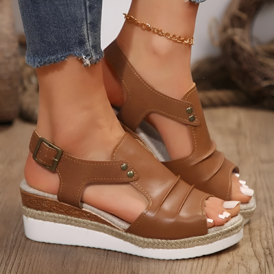 Prisha - Stylish Retro Orthopedic Wedges