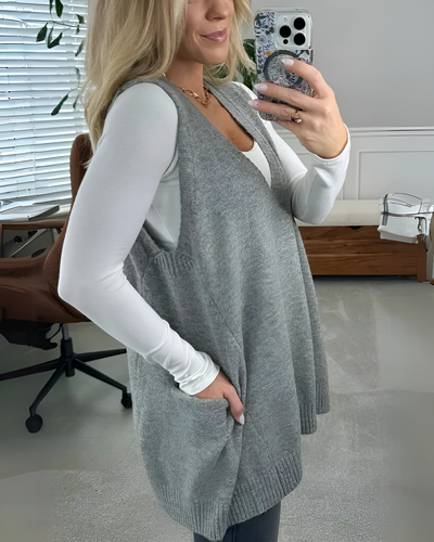 Lora - Cozy Knit Vest