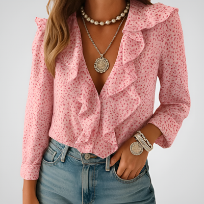 Angela – Elegant Summer Blouse