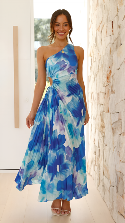 Sienna - Elegant Cut-Out Maxi Dress