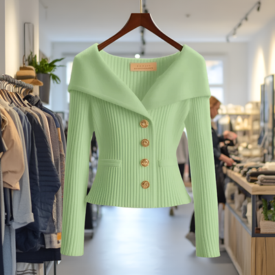Jemma - Chic Ribbed Cardigan