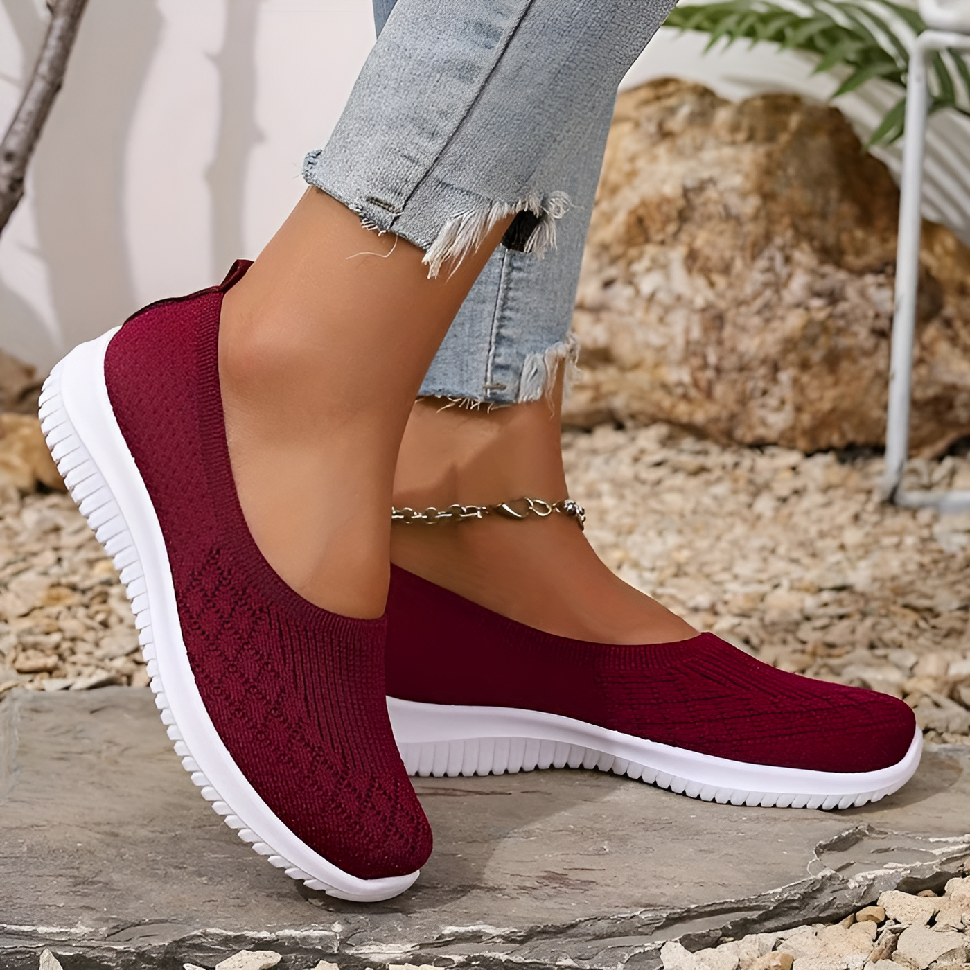 Sophia - Breathable Women's Slip-On Loafers