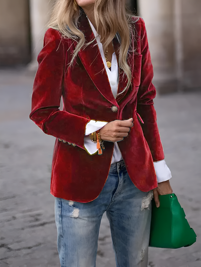 Caterina - Classic Tailored Blazer