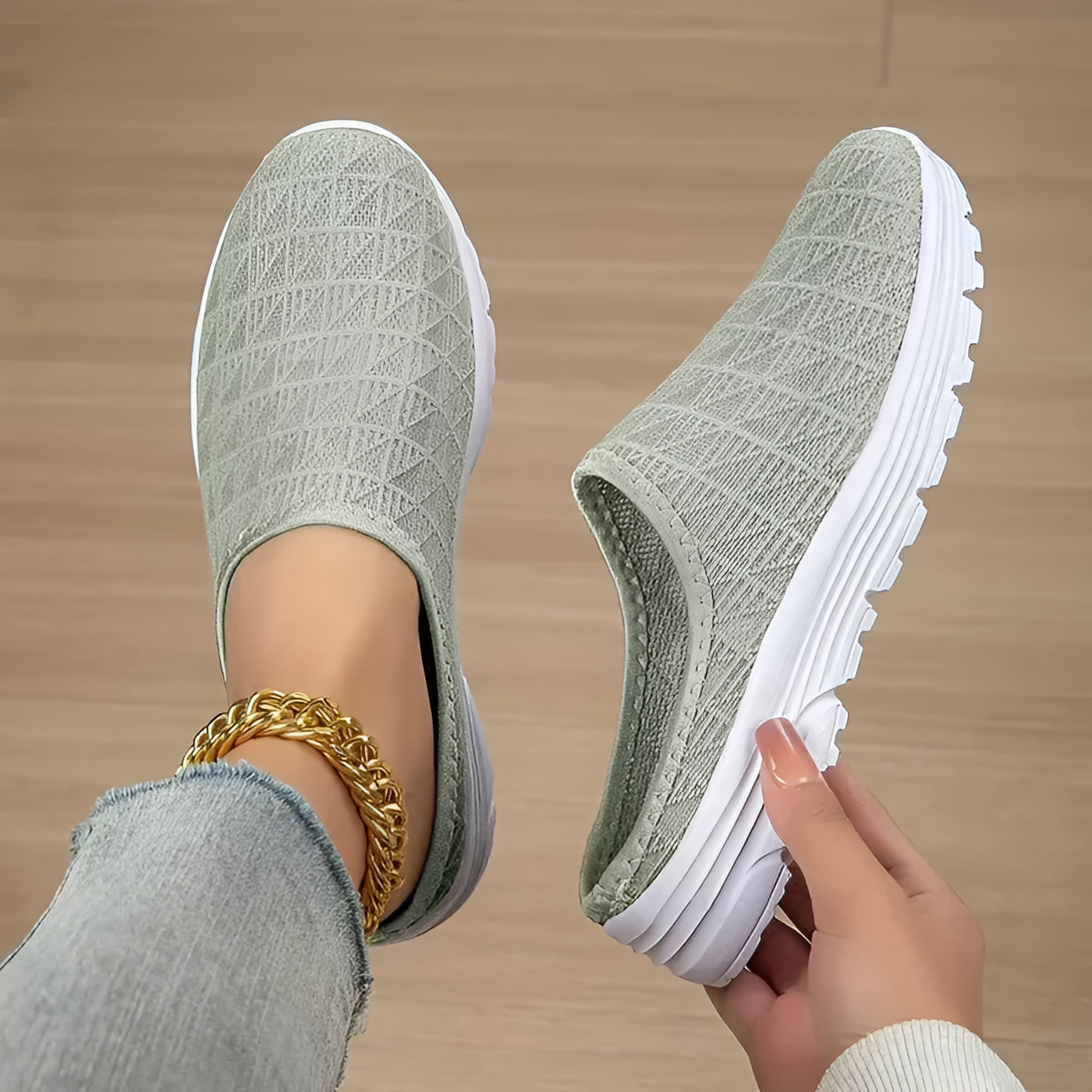 Brenda - Breathable Flat Sandal