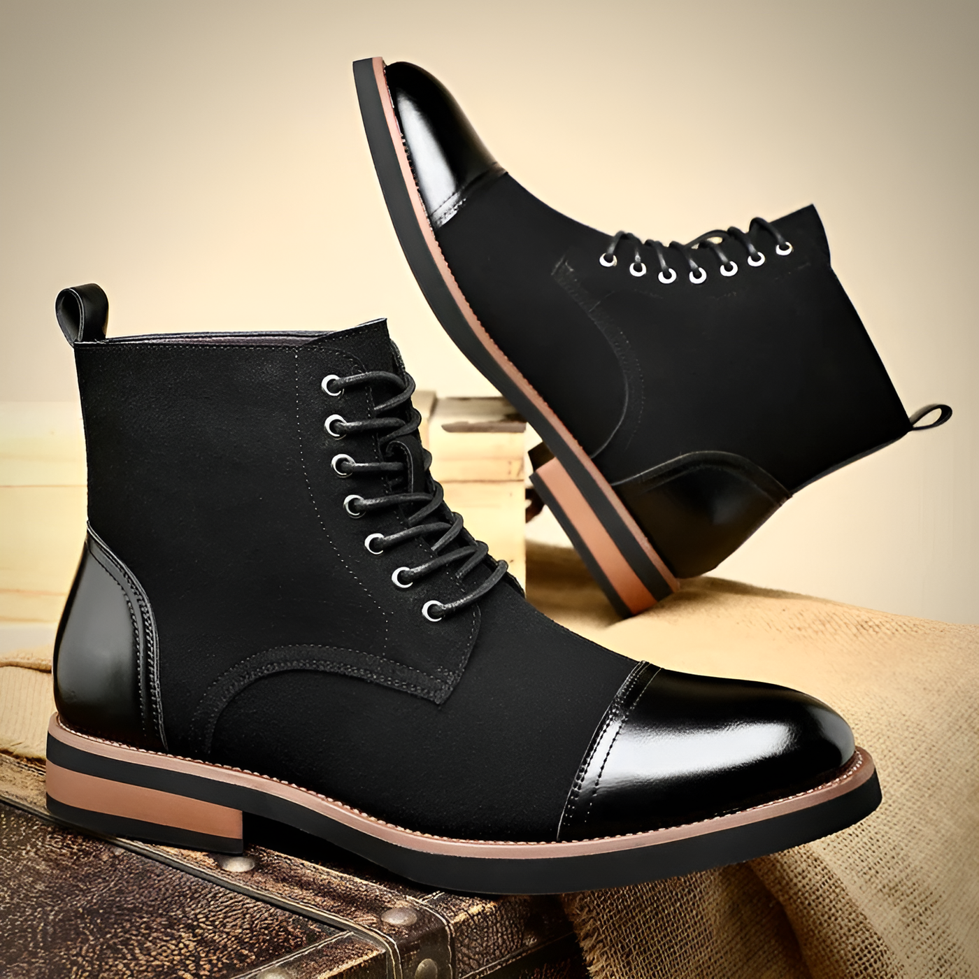 Oliver - Modern Leather Boots
