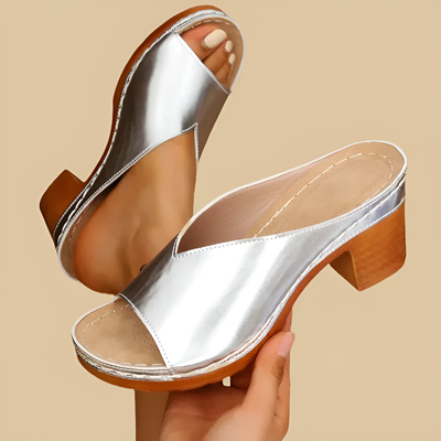 Miranda -  Orthopedic Sandals with Thick Heels