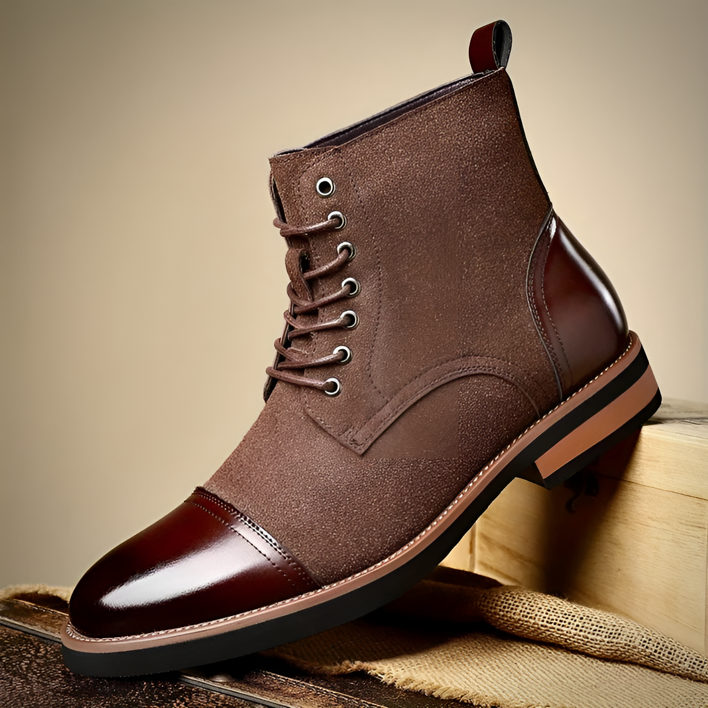 Oliver - Modern Leather Boots