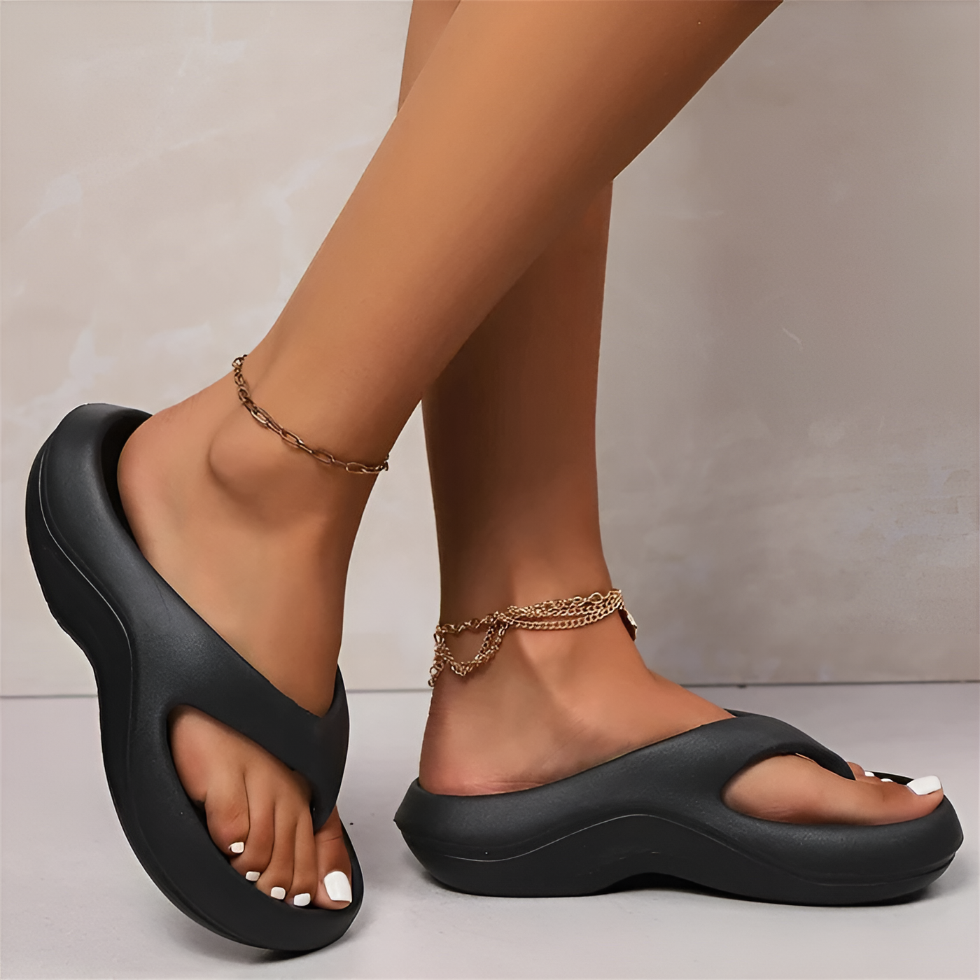 Ruth -  Lightweight Comfort Slide Sandals