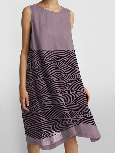Flora - Sleeveless Midi Dress