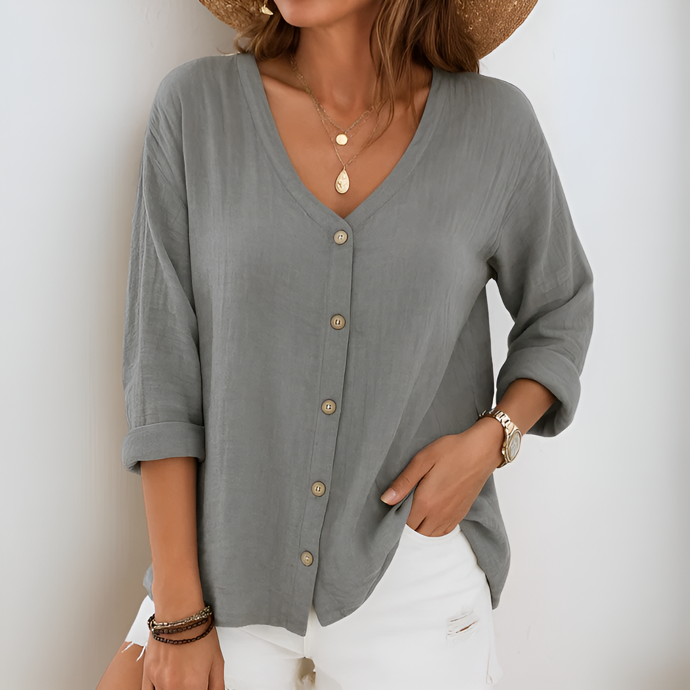 Maria - Stylish Casual Blouse