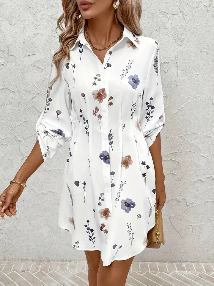 Yara - Elegant Floral Dress