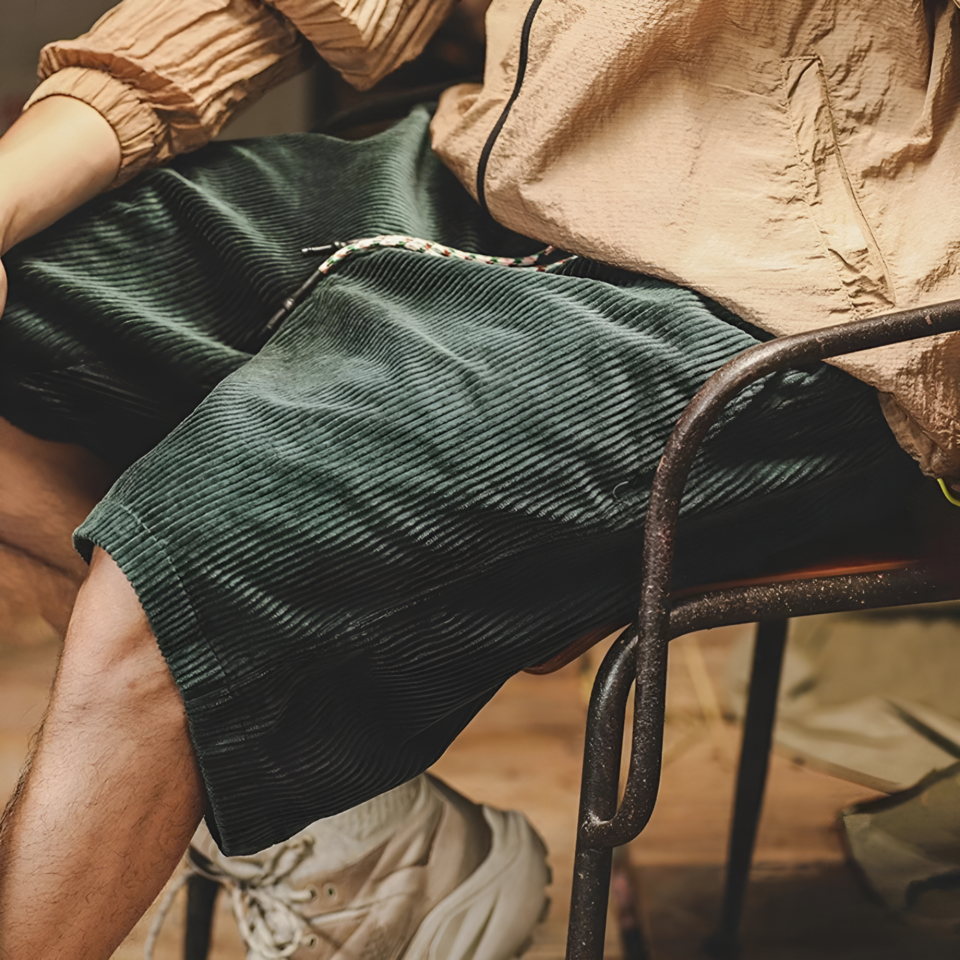 Lucas - Comfort Corduroy Shorts