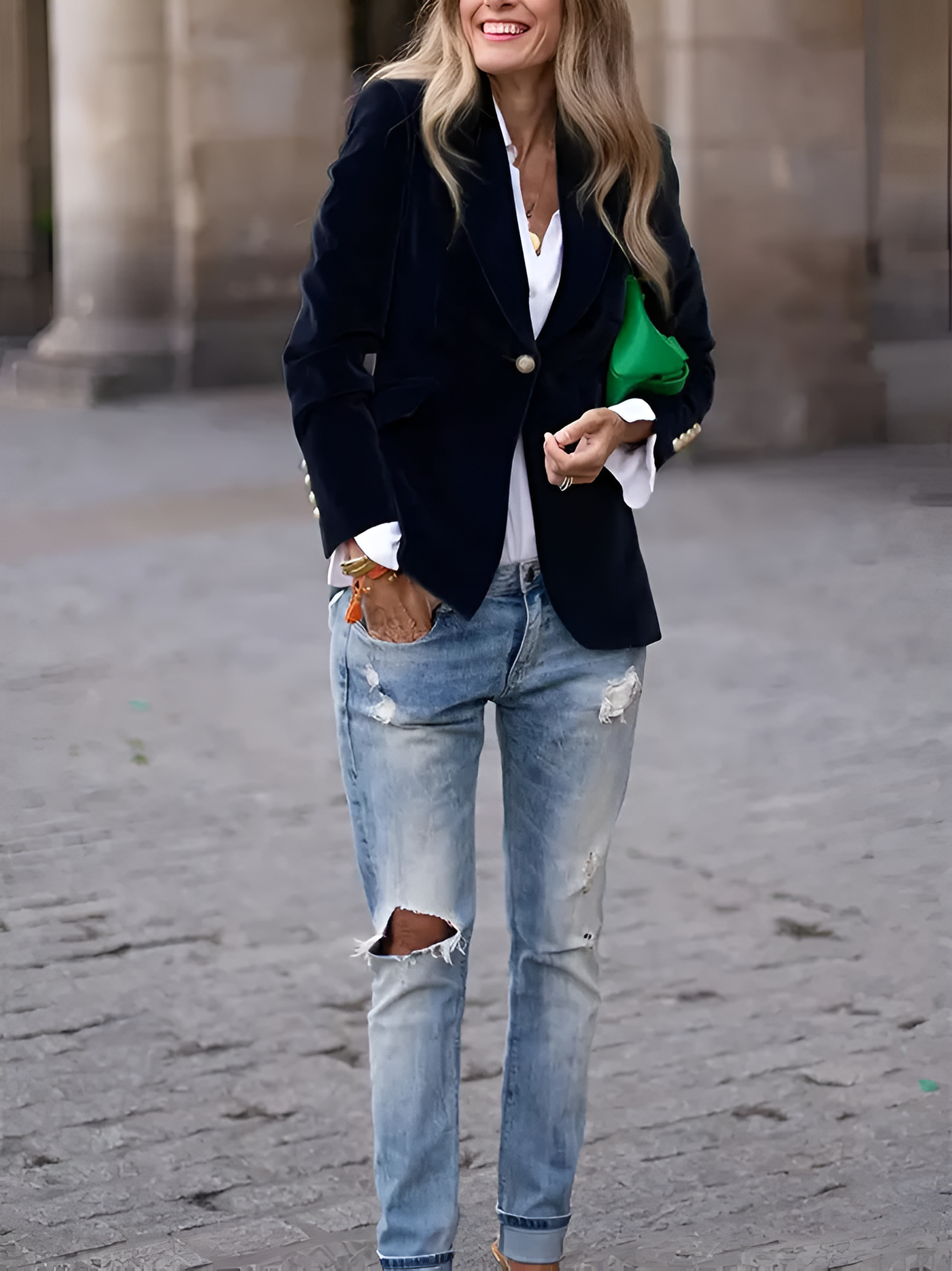 Caterina - Classic Tailored Blazer