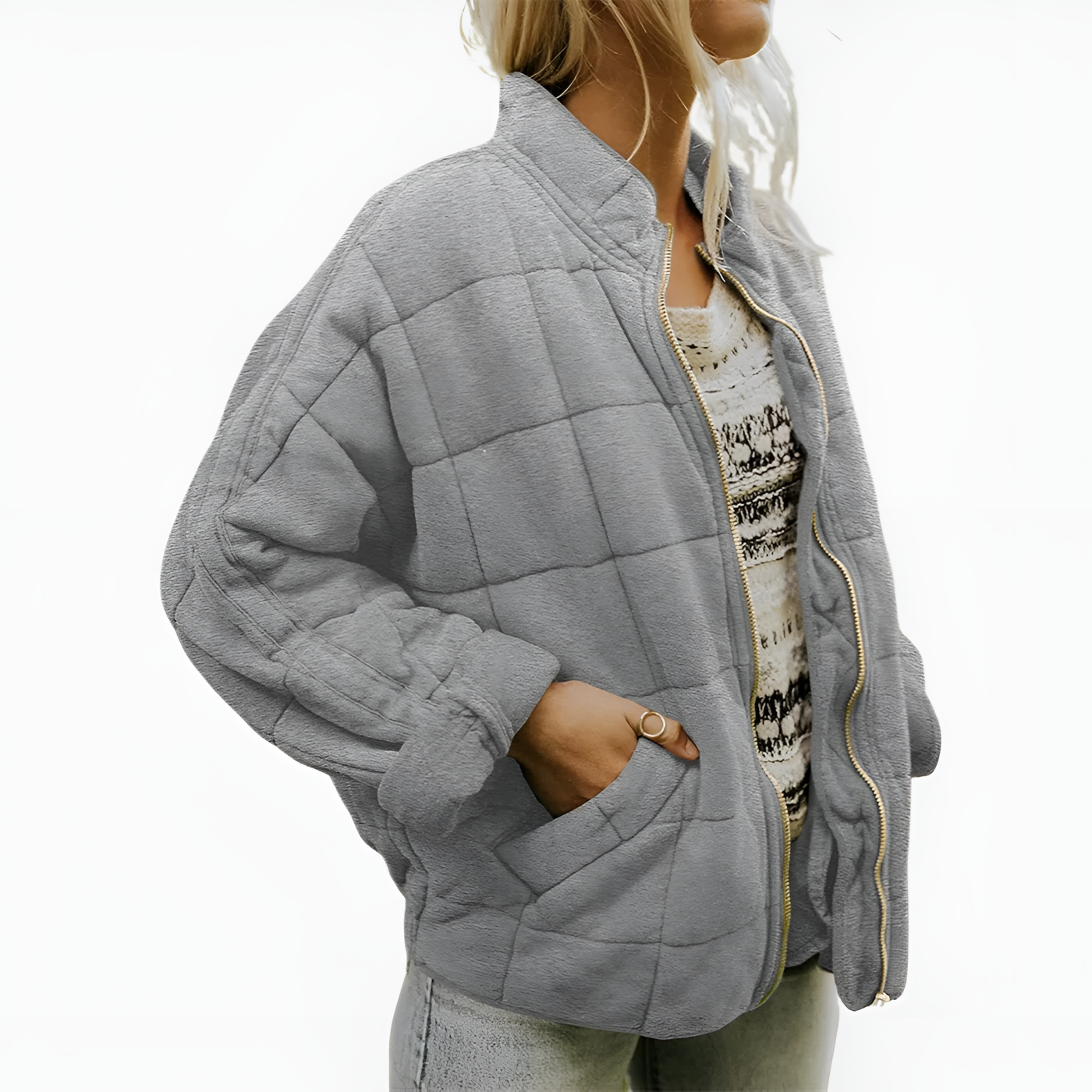 Nina - Warm Quilted Jacket
