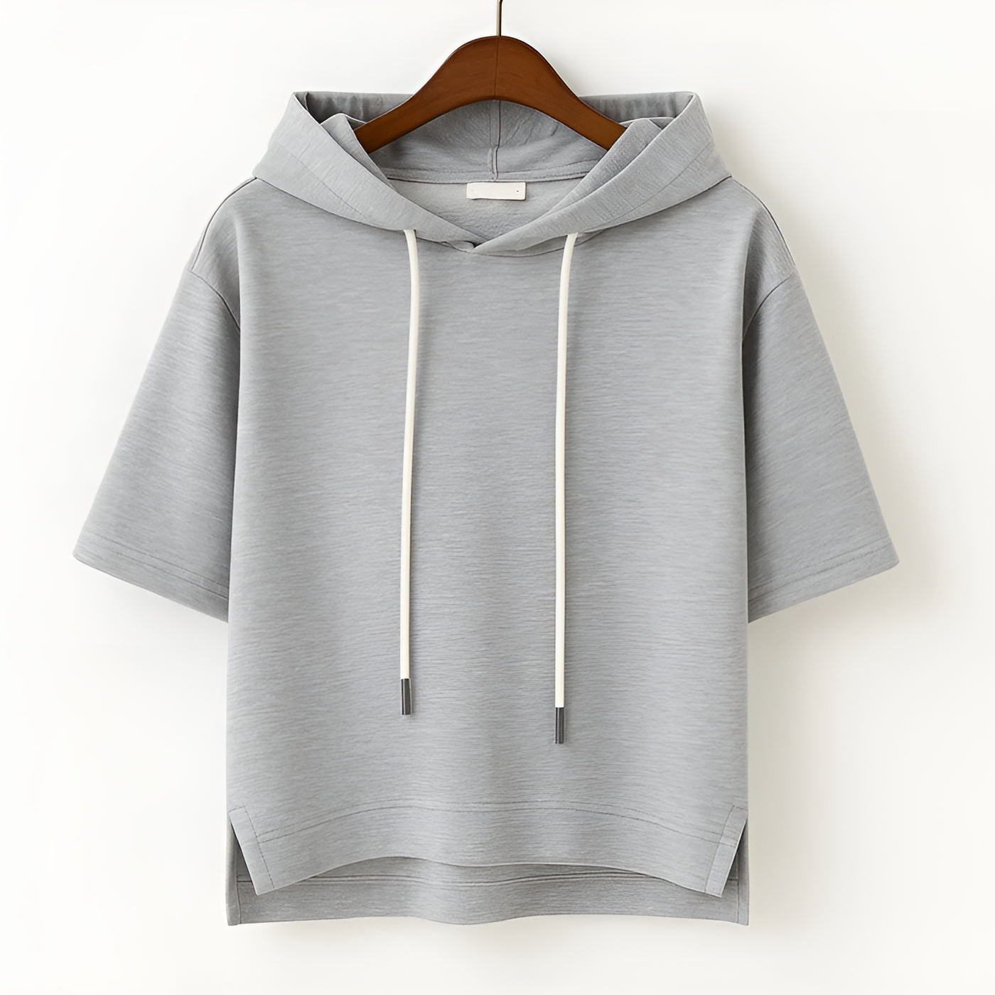 Lainey – Short Sleeve Hooded Pullover