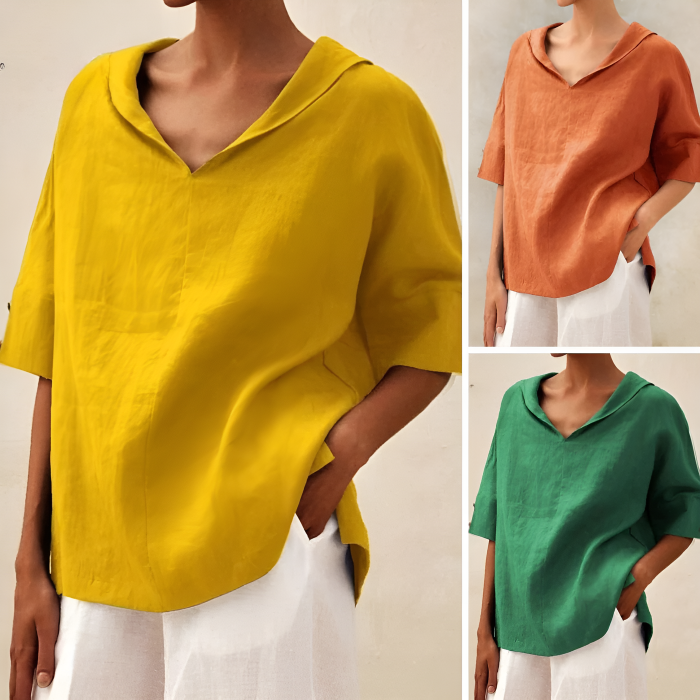 Nadia - Relaxed Casual Blouse
