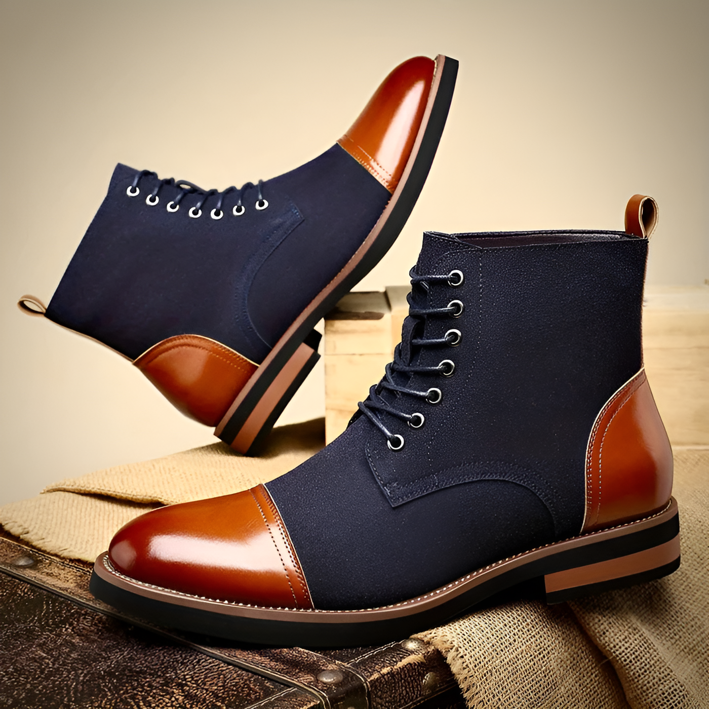 Oliver - Modern Leather Boots
