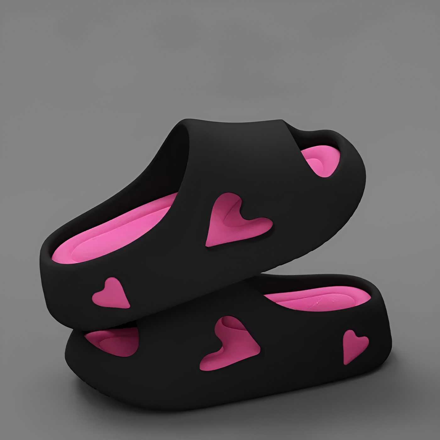 Josephine - Heart Flip Flops