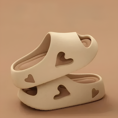 Josephine - Heart Flip Flops