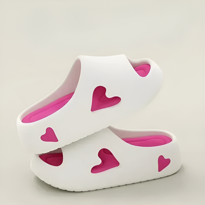 Josephine - Heart Flip Flops