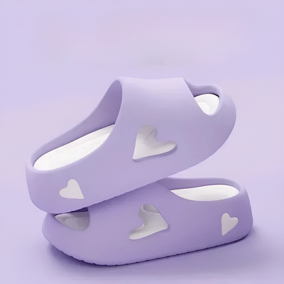 Josephine - Heart Flip Flops