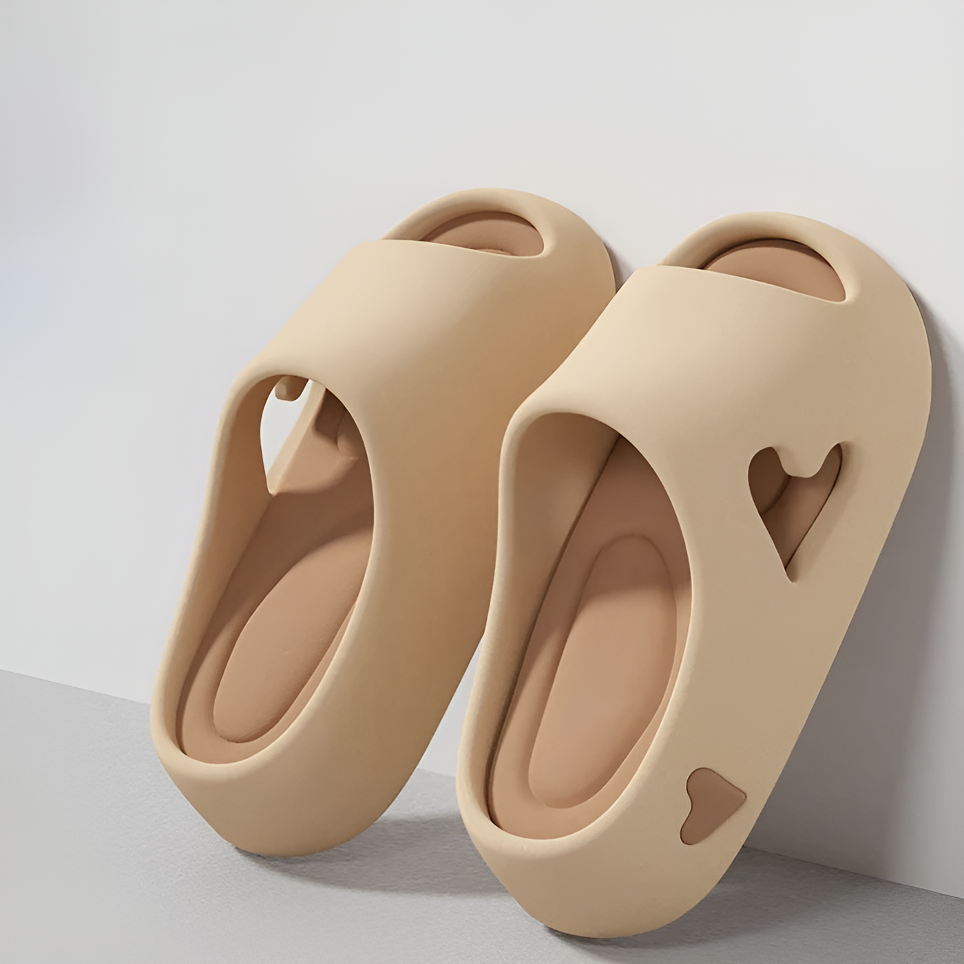 Josephine - Heart Flip Flops