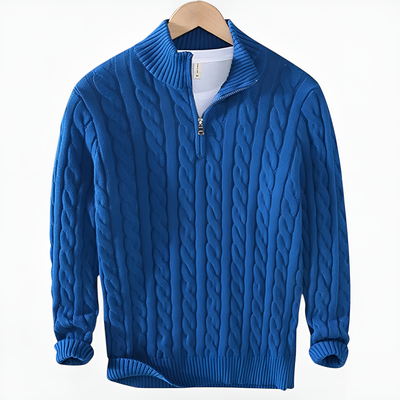 Owen - Premium Knit Sweater with Zipper
