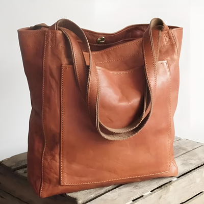 Morena - Leather Tote Bag