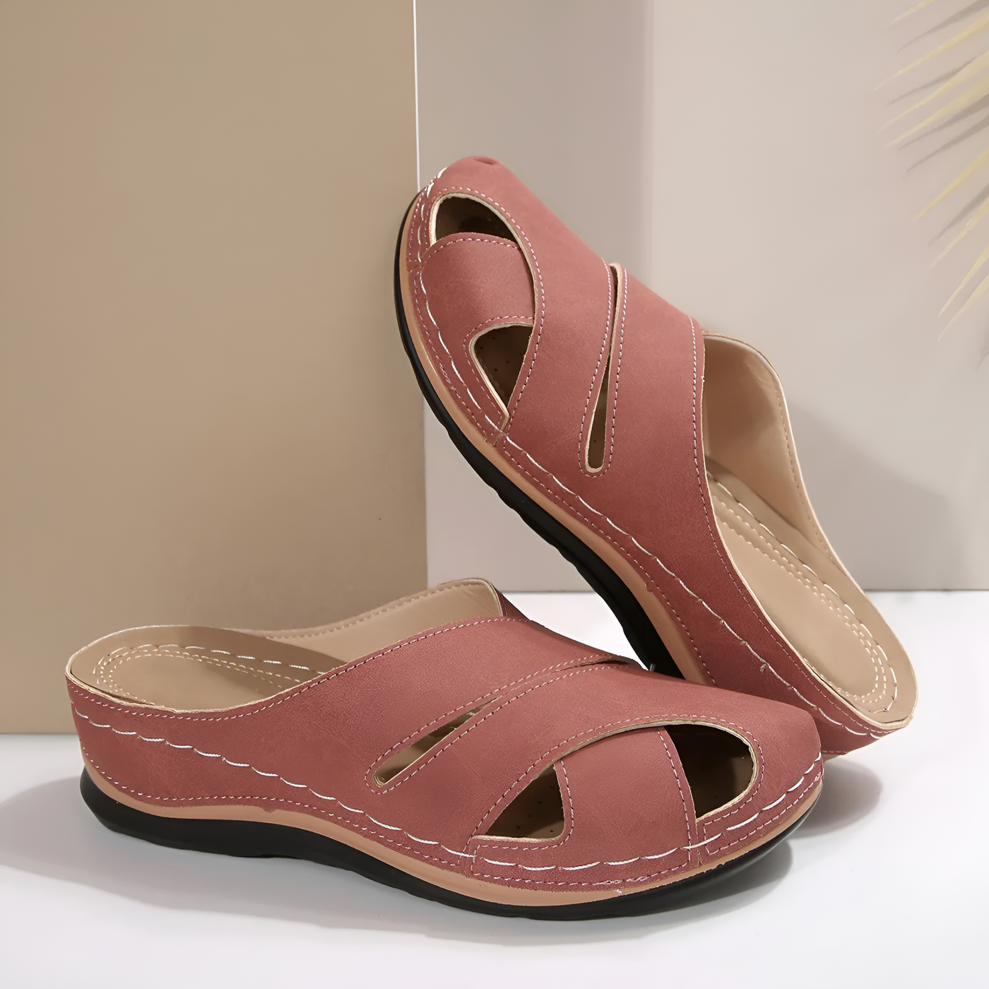 Casey -  Women's Casual Wedge Sandals