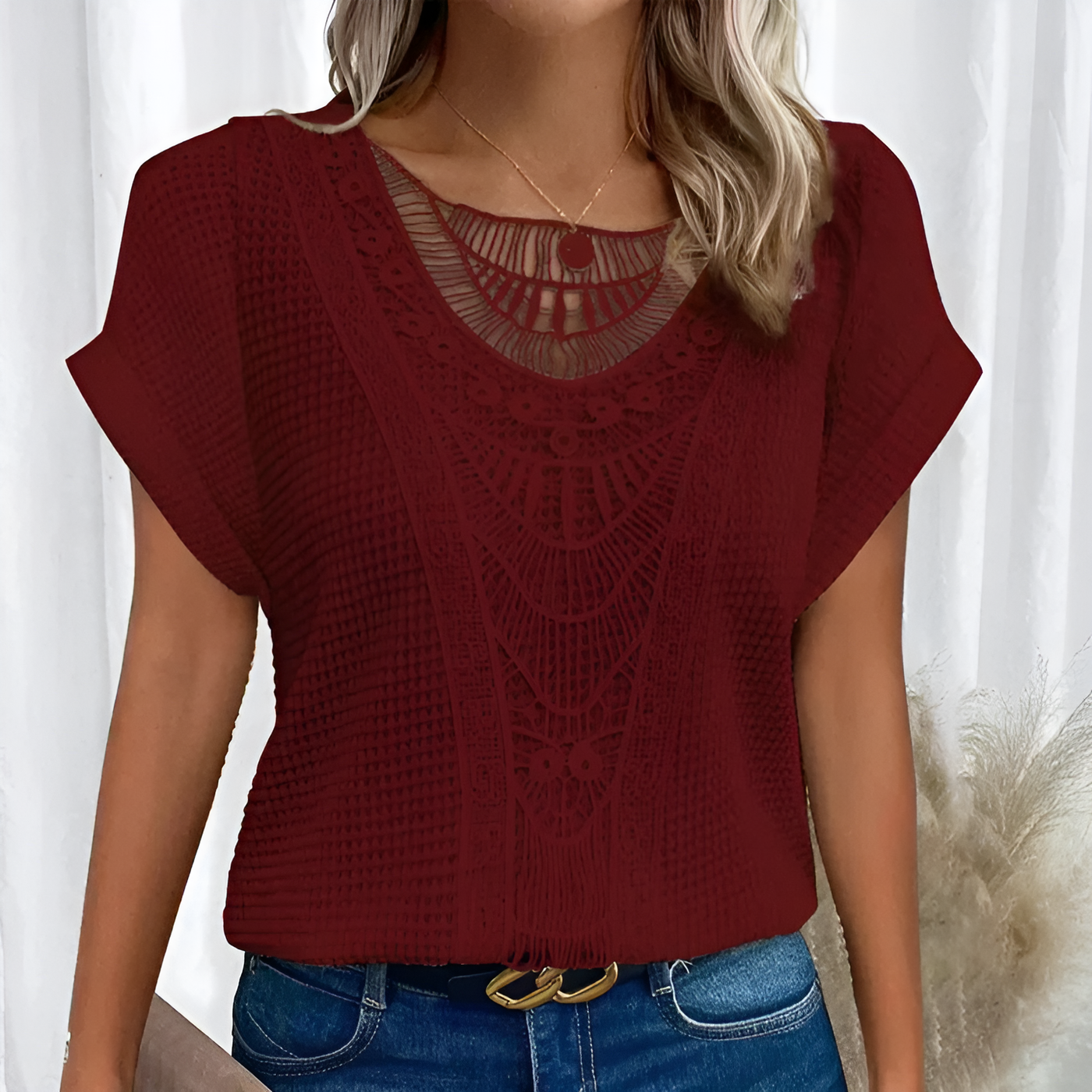 Lily - Casual Short Sleeve Top