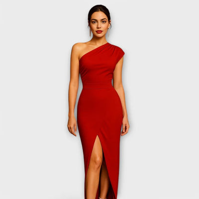 Sophia - Elegant One-Shoulder Evening Dress
