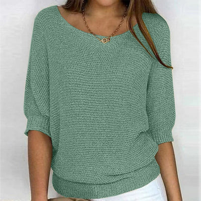 Sophia - Relaxed Dolman Sleeve Sweater