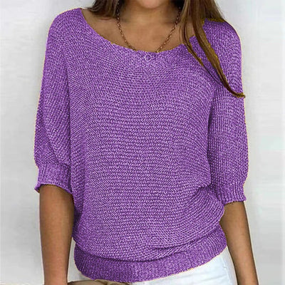 Sophia - Relaxed Dolman Sleeve Sweater