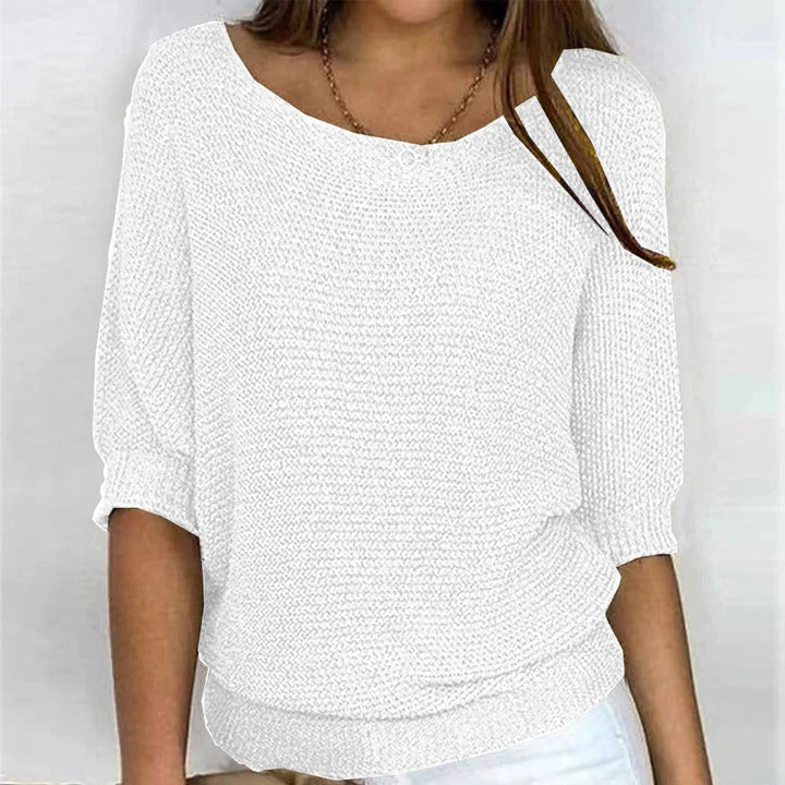Sophia - Relaxed Dolman Sleeve Sweater