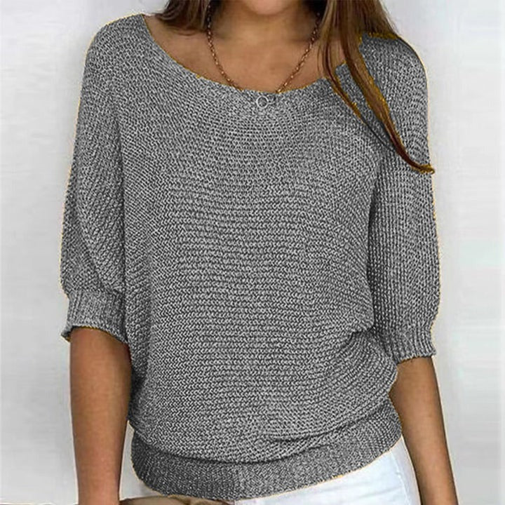 Sophia - Relaxed Dolman Sleeve Sweater