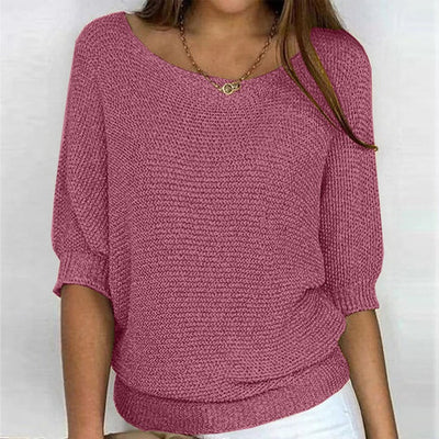 Sophia - Relaxed Dolman Sleeve Sweater