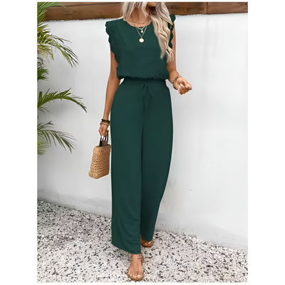 Brooklyn - Elegant Flutter Sleeve Two-Piece Set