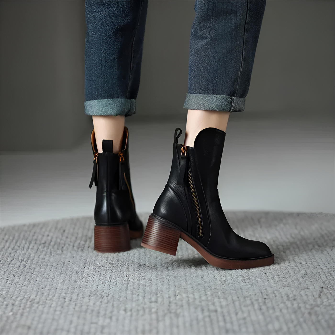 Jade - Premium Ankle Boots