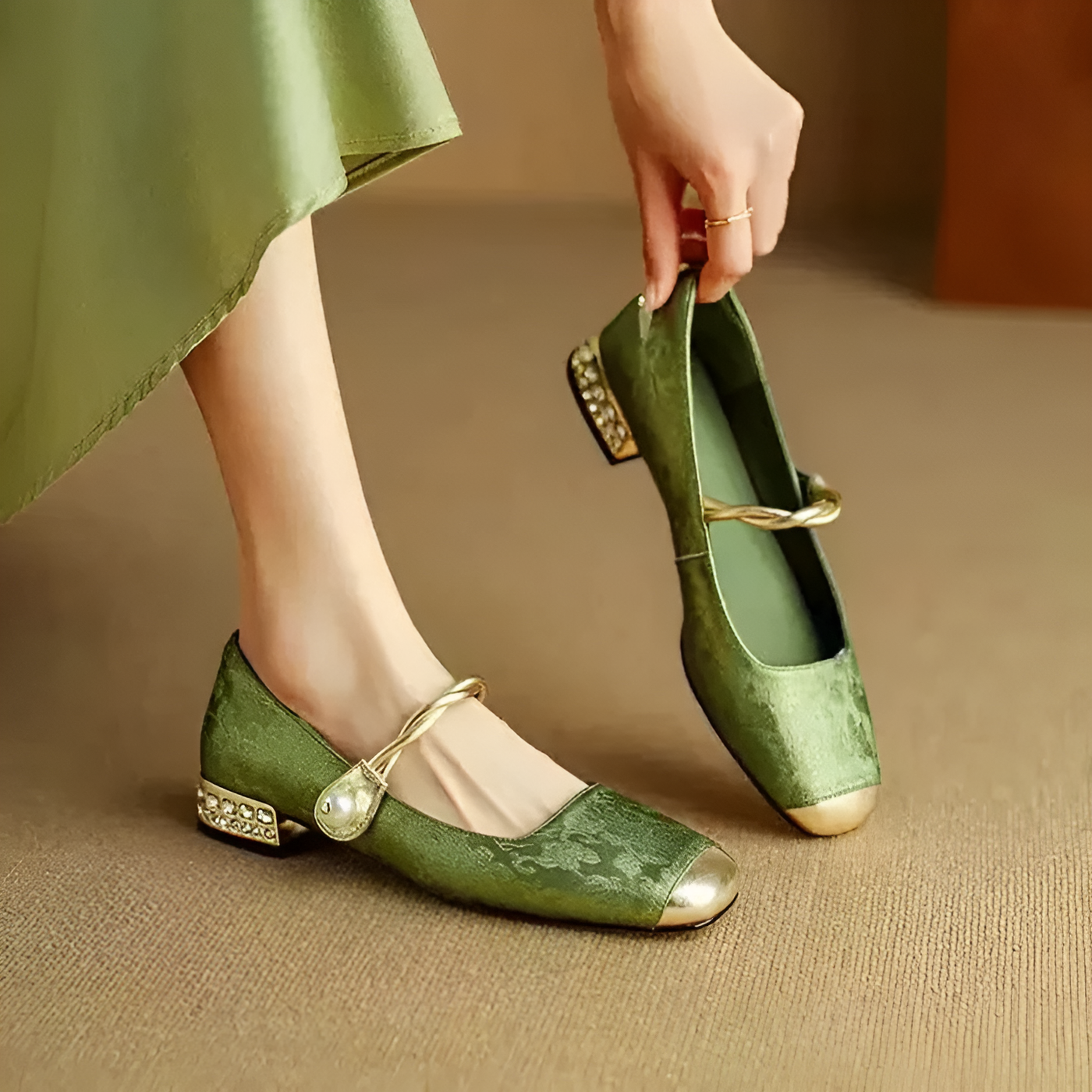 Elisa - Elegant Vintage Look Shoes